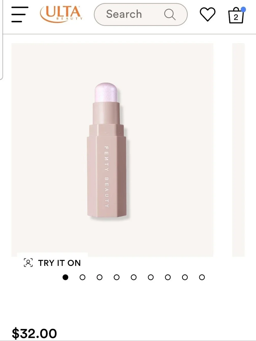 Fenty Beauty Purple Highlighting Stick